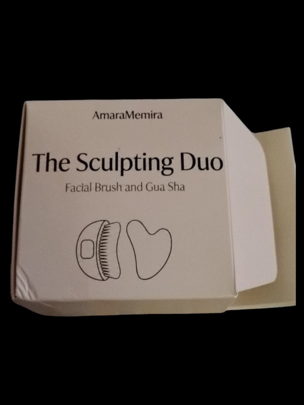 The Sculpting Duo Facial Brush and Gua Sha